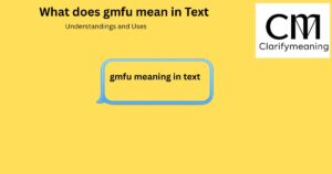 gmfu meaning in text