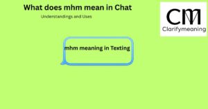 mhm Meaning in Texting