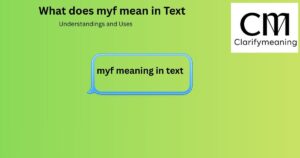 MYF Meaning in Text