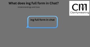 ing full form in chat