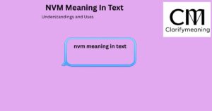 nvm meaning in text