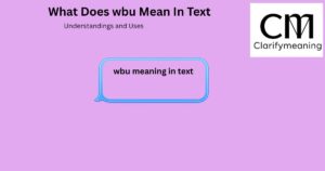 wbu meaning in text