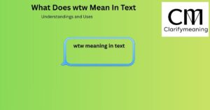 wtw meaning